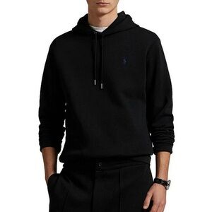 Polo Ralph Lauren - Double-Knit Hoodie - Black - Medium - Brand New with Tags